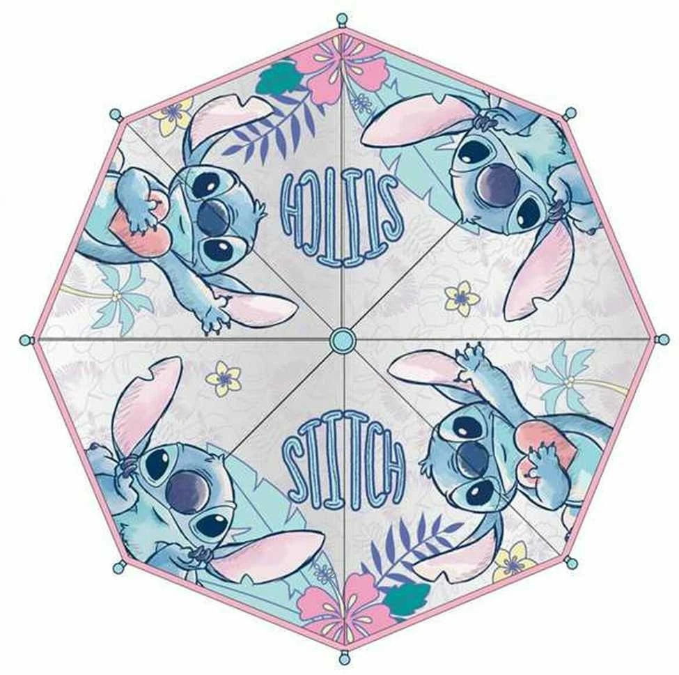 Stitch Skėtis Rožinė 45 cm