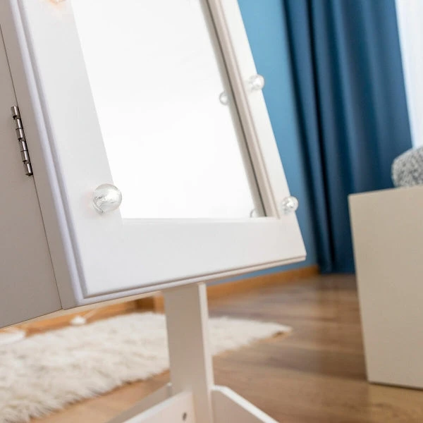 „InnovaGoods Jewight“ laisvai stovintis papuošalų veidrodis su LED apšvietimu