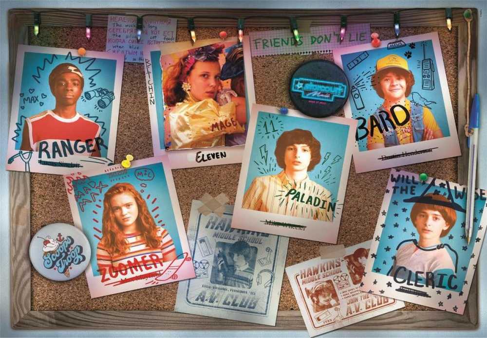 Clementoni Dėlionė 1000 vnt. - StrangerThings