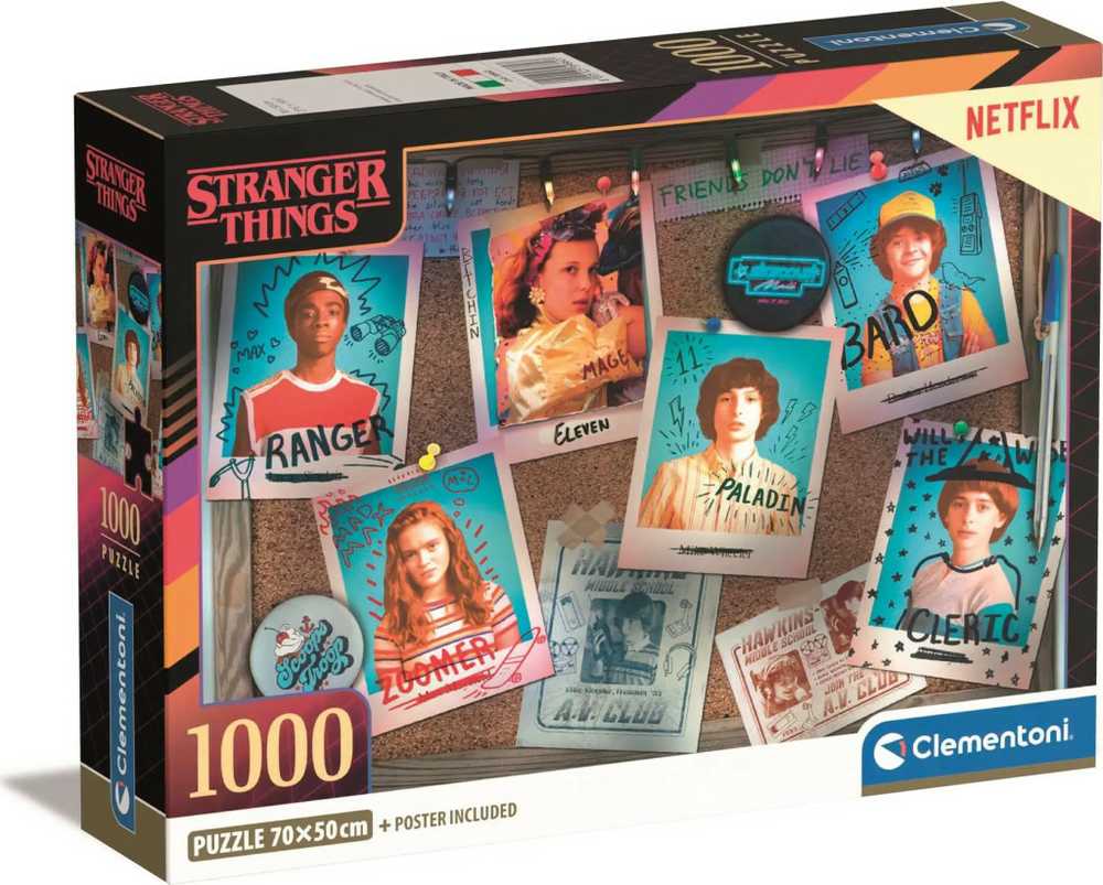 Clementoni Dėlionė 1000 vnt. - StrangerThings