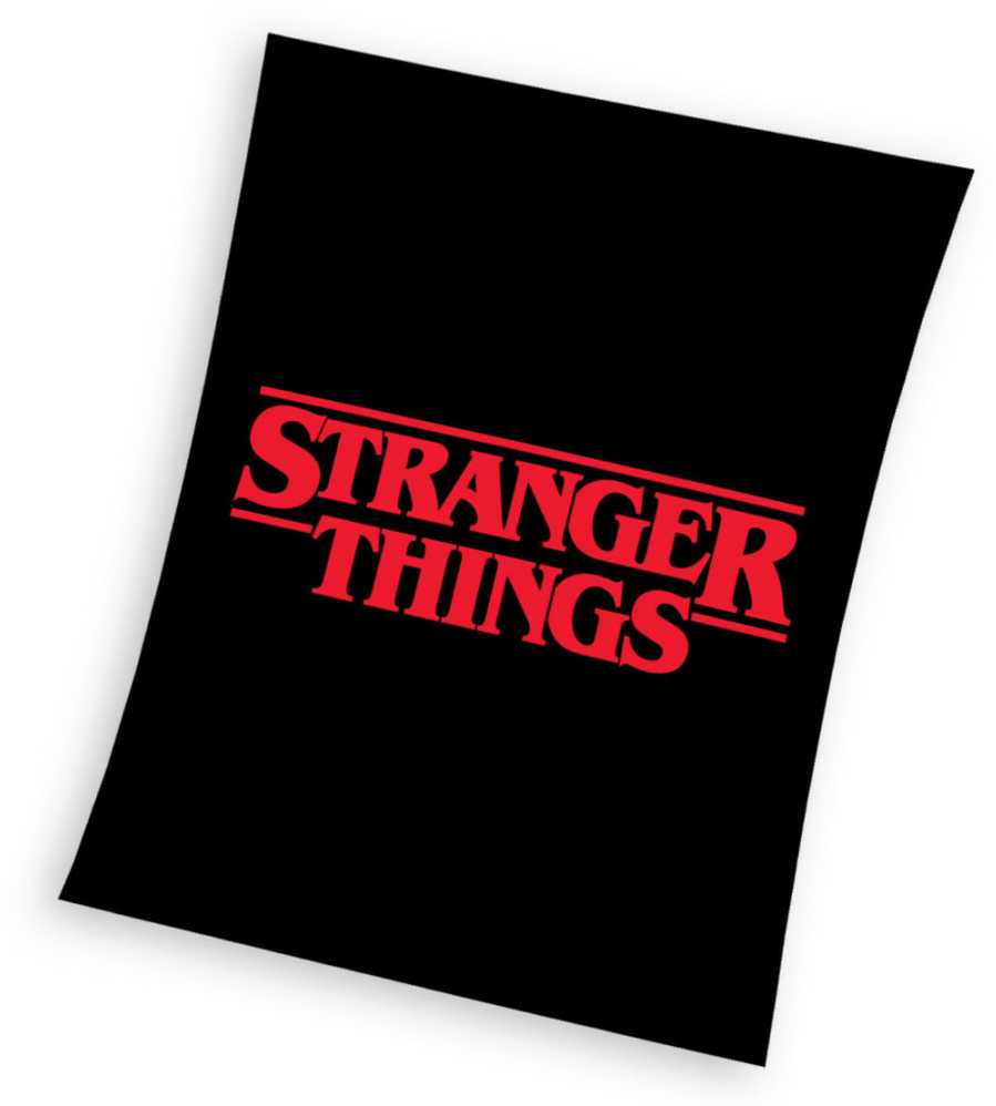 MCU Stranger Things Coral Fleece tæppe - 130 x 170 cm