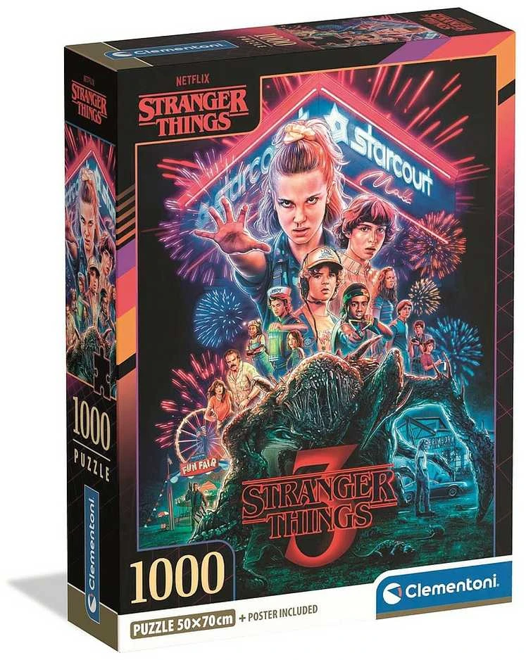 Clementoni Dėlionė 1000 vnt. - Stranger Things