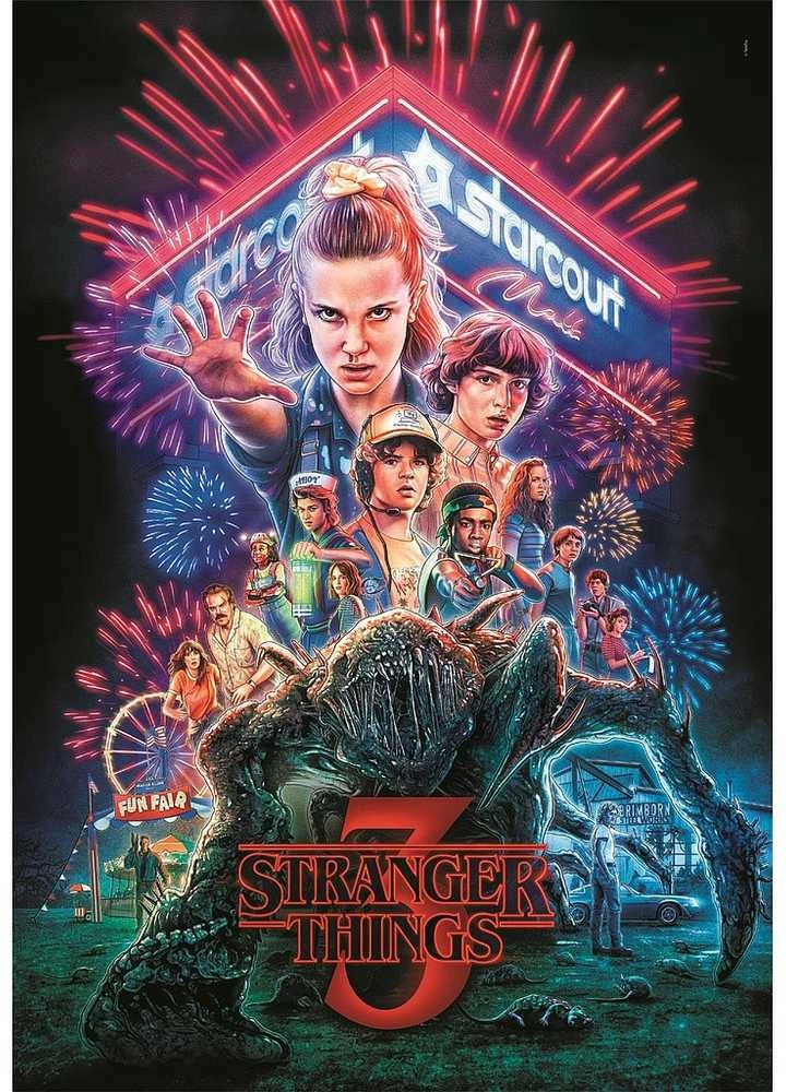 Clementoni Dėlionė 1000 vnt. - Stranger Things