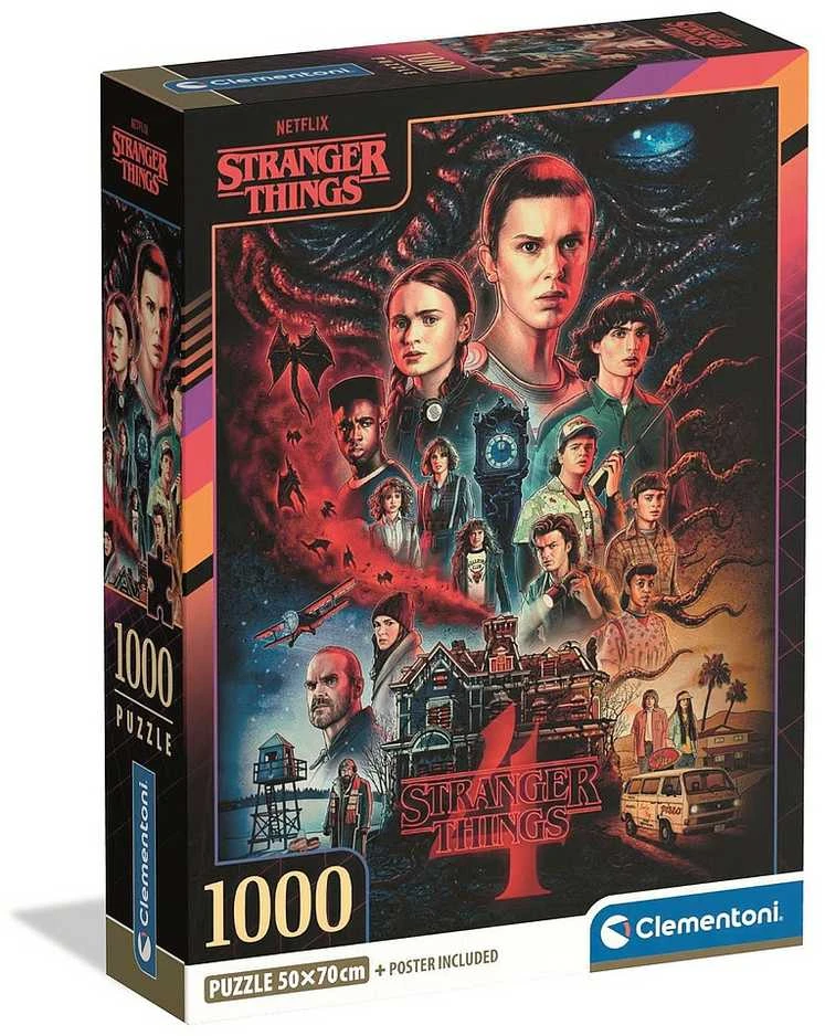 Clementoni Dėlionė 1000 vnt. - StrangerThings