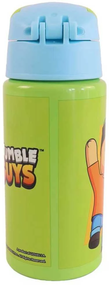 „Stumble Guys“ aliumininis šiaudelis su kabliuku, skirtas visai dienai, 500 ml