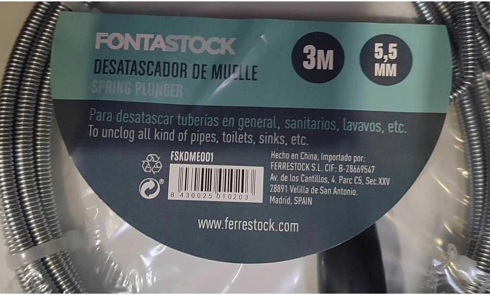 Stūmoklis Fontastock 3 m x 5,5 mm