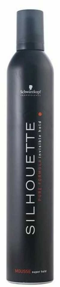 Putos plaukams labai stiprios fiksacijos Schwarzkopf Silhouette Super Hold Mousse 500ml
