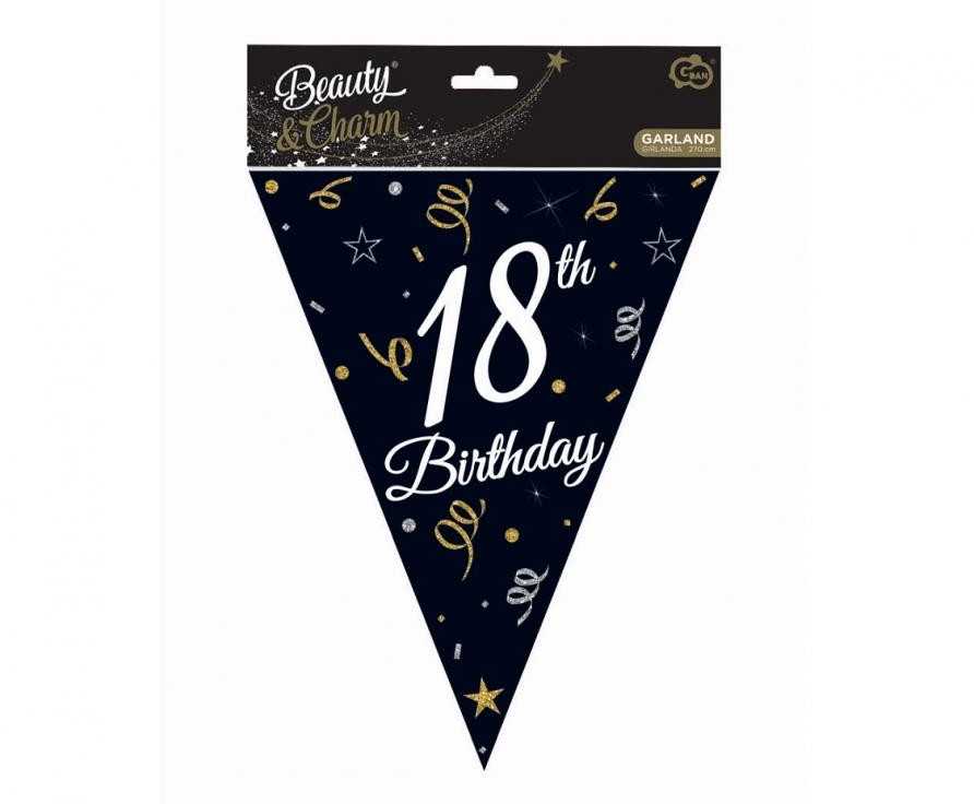 Su gimtadieniu B&C Su gimtadieniu 18 reklaminė juosta 270 cm