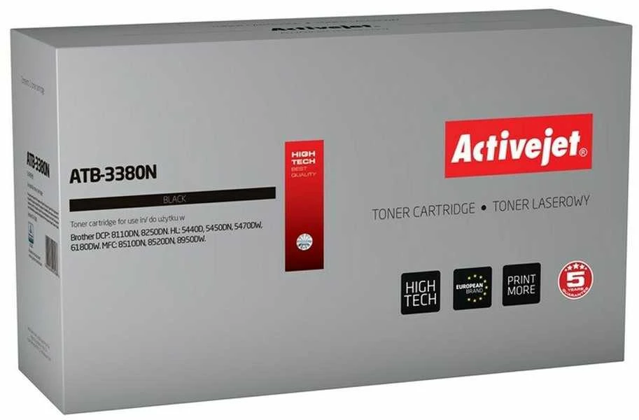 Toneris ActiveJet ATB-3380N | juoda | 8000 psl. | Brolis TN-3380