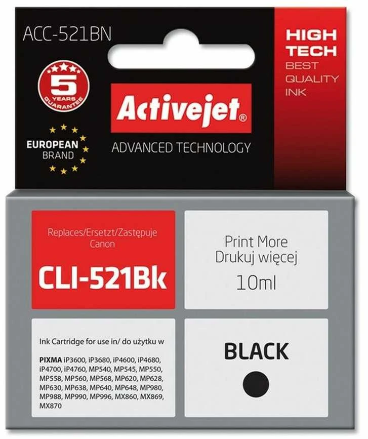 Rašalo Kasetė - Activejet ACC-521BN Juoda