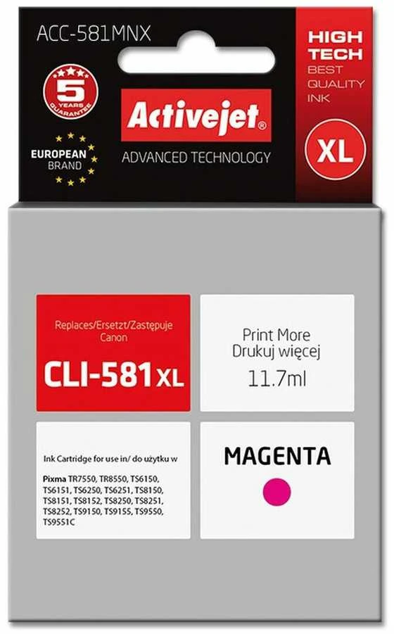 Rašalo Kasetė - Activejet ACC-581MN Magenta