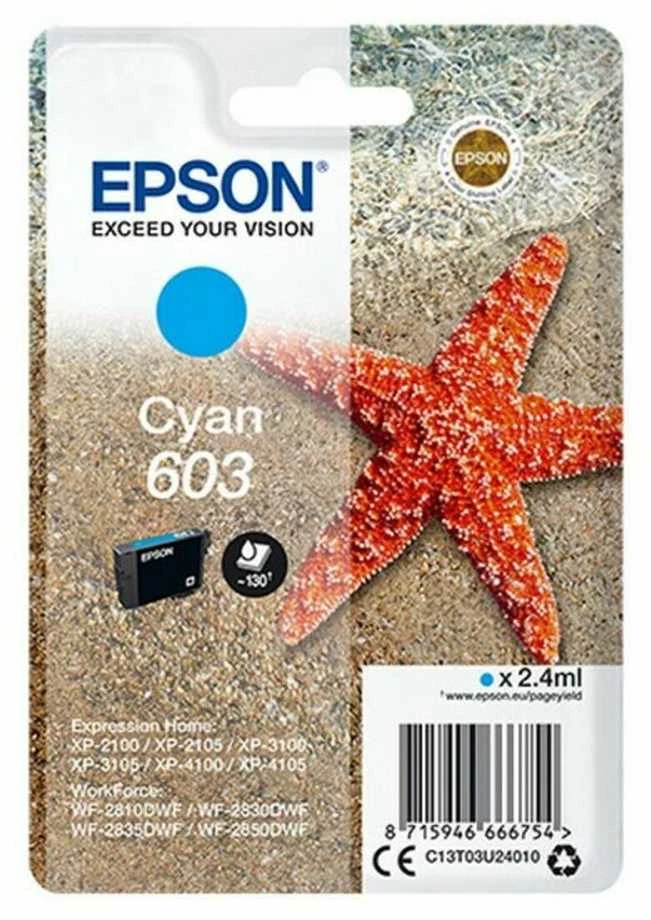 Epson C13T03U14010 rašalo kasetė Originalus Juoda 1 vnt
