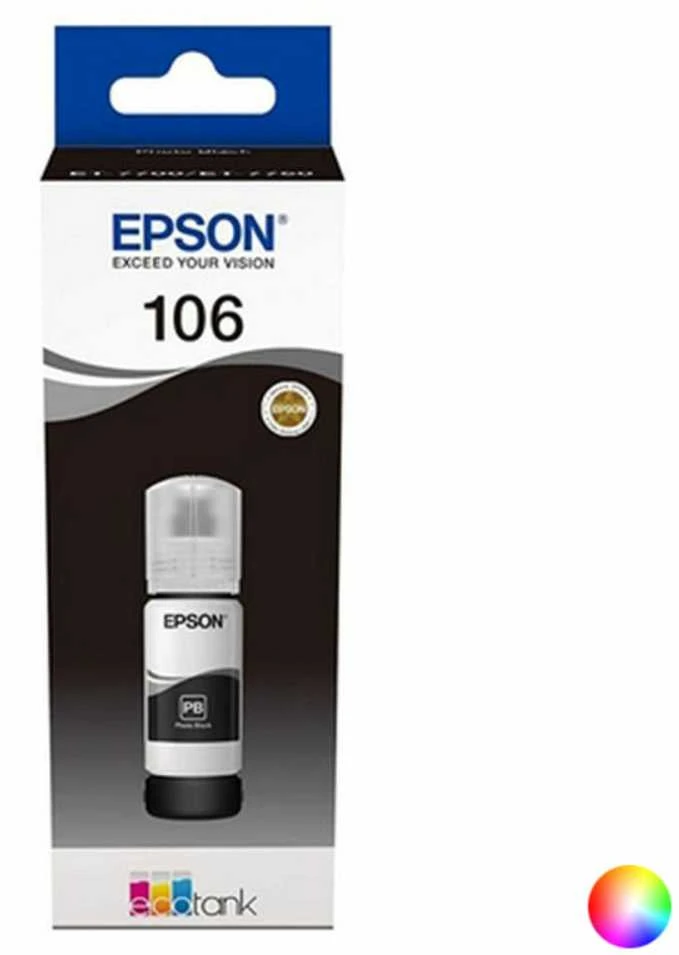 Epson Ecotank | 106 | Rašalo butelis | Žydra spalva