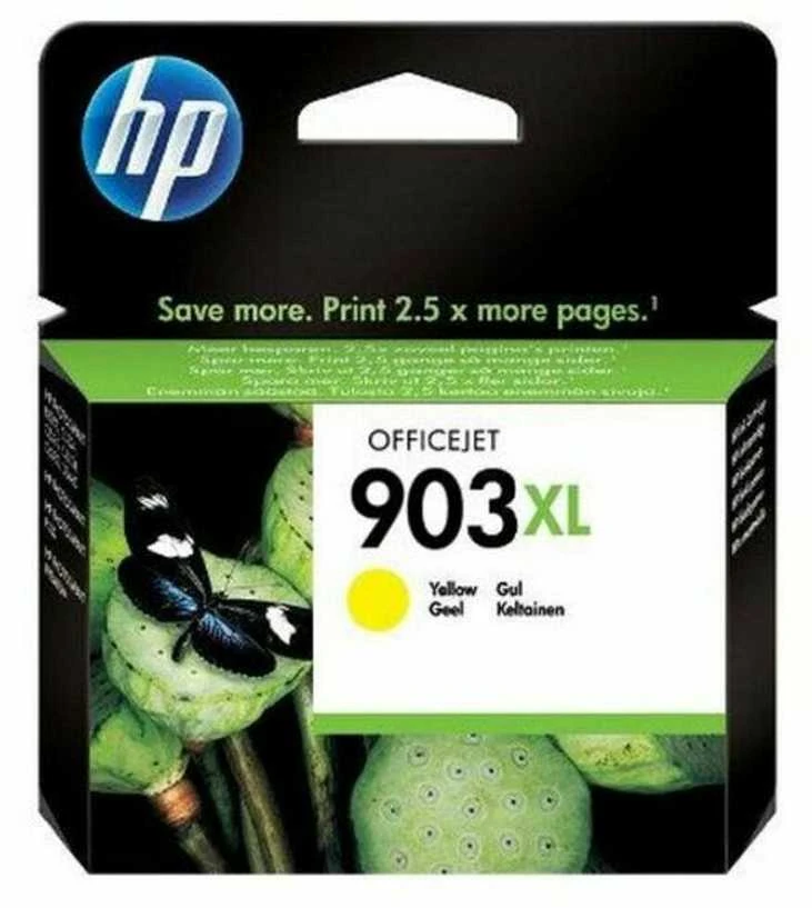 Hewlett Packard (HP) HP 903XL didelio našumo Geltona originali rašalo kasetė (825 puslapiai)