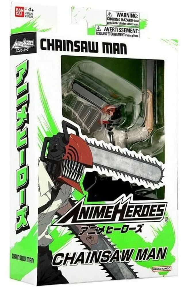 ANIME HEROES grandininis pjūklas Man figūrėlė su priedais, 16 cm - grandininis pjūklas Man