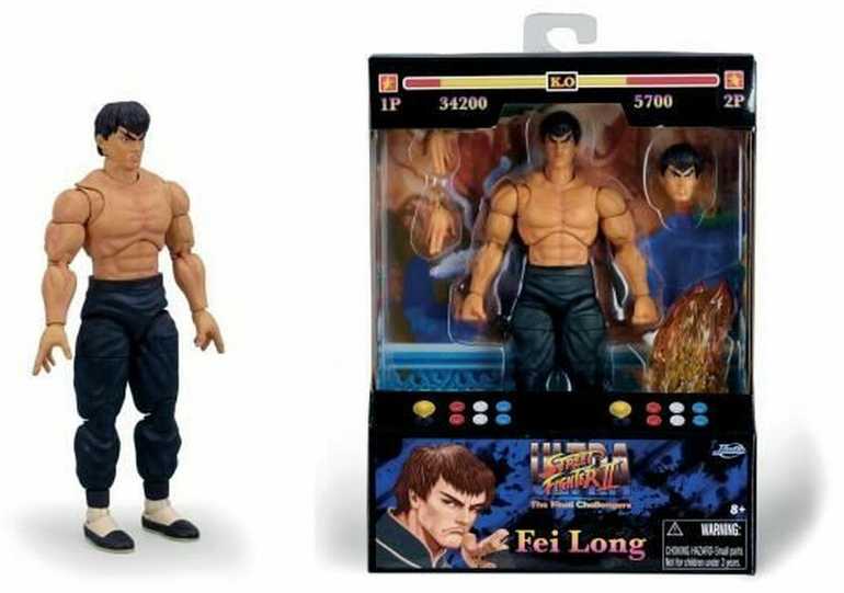 Jada Toys SIMBA *****JADA Street Fighter Fei-Long 15cm 325-2027