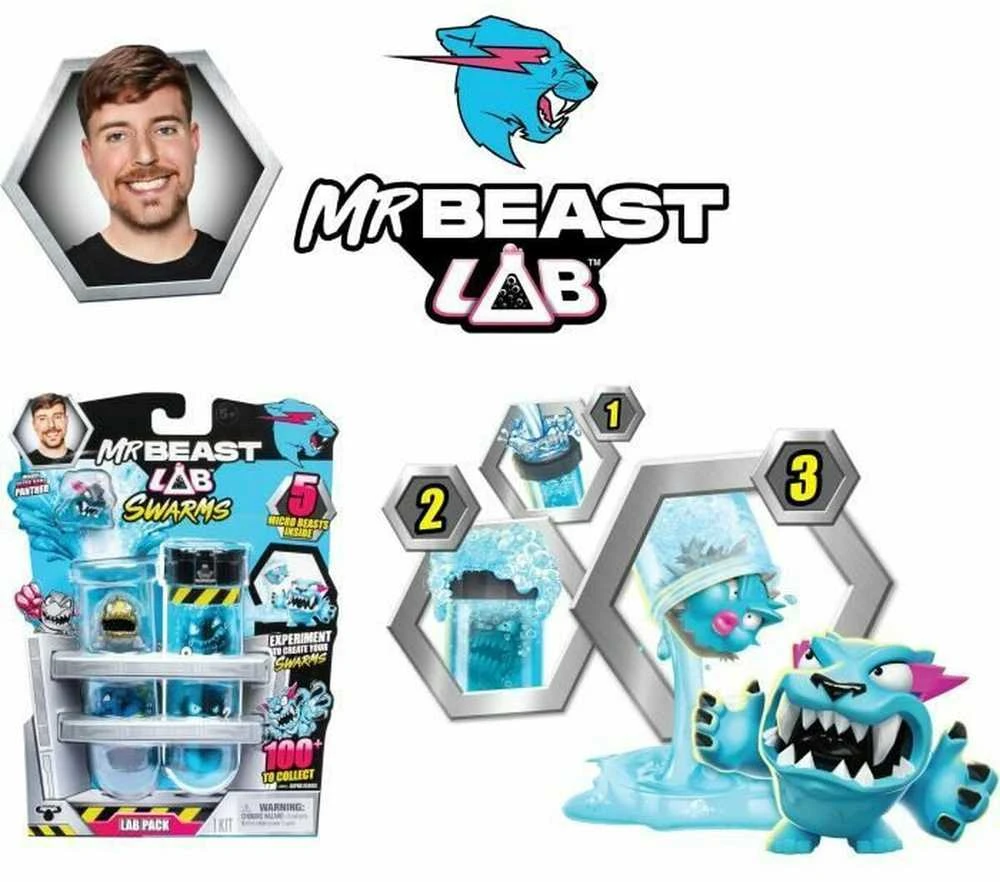 Mr Beast Lab PONO ŽVĖRIO LABORATORIJA - Spiečius 5 vnt. (20350)