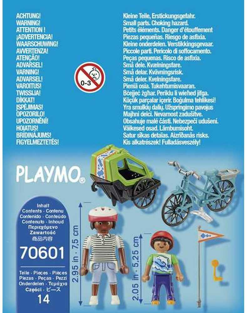 70601 Playmobil, kelionė dviračiu