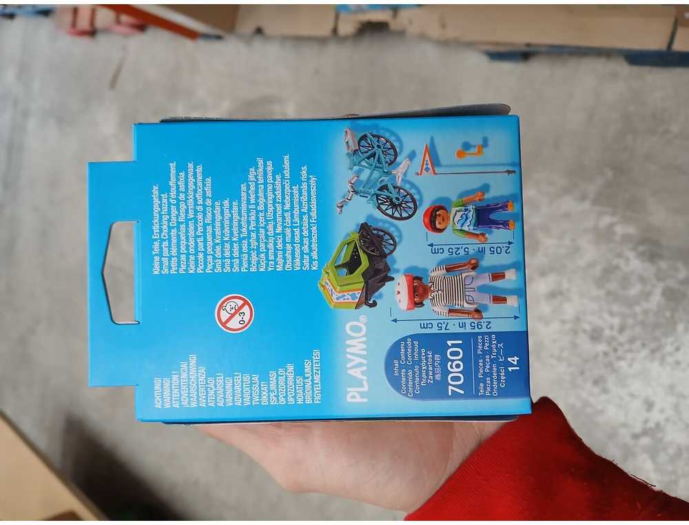 70601 Playmobil, kelionė dviračiu