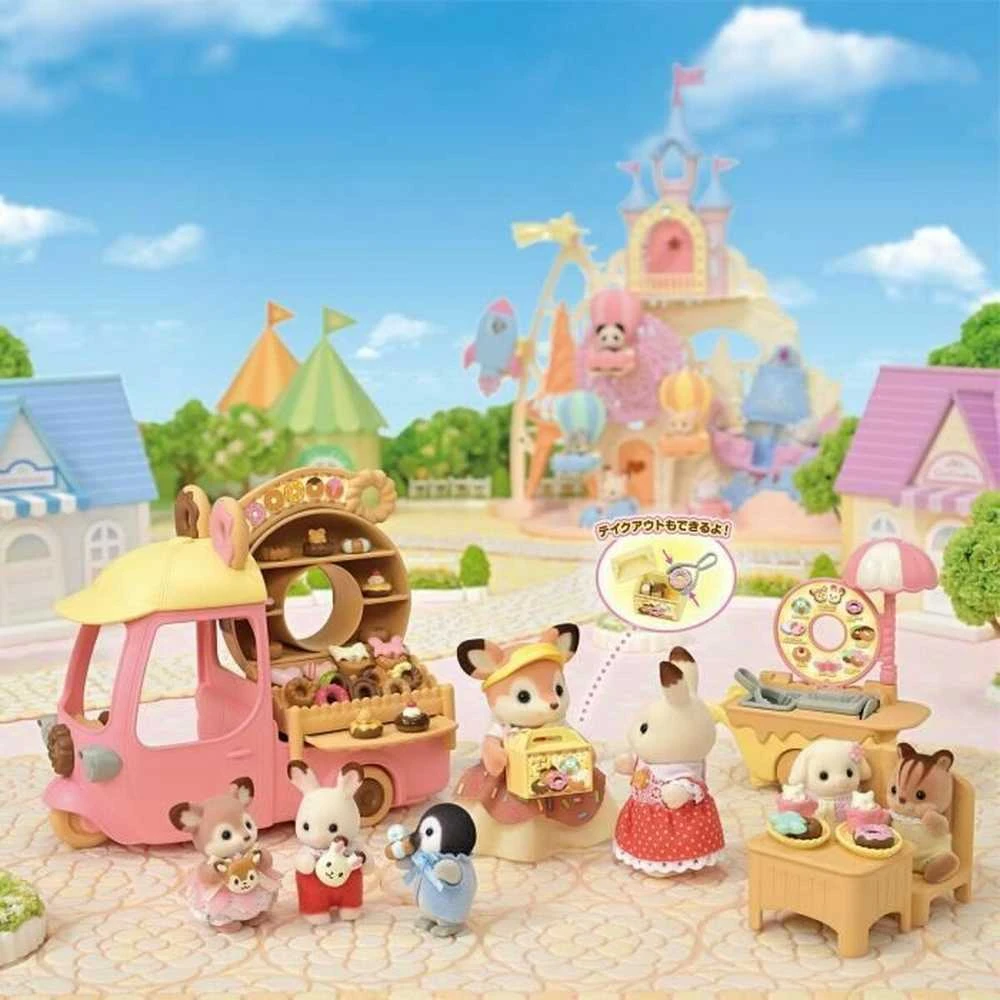 „Sylvanian Families“ – spurgų vežimėlis su padažu ir padažu – (5808)