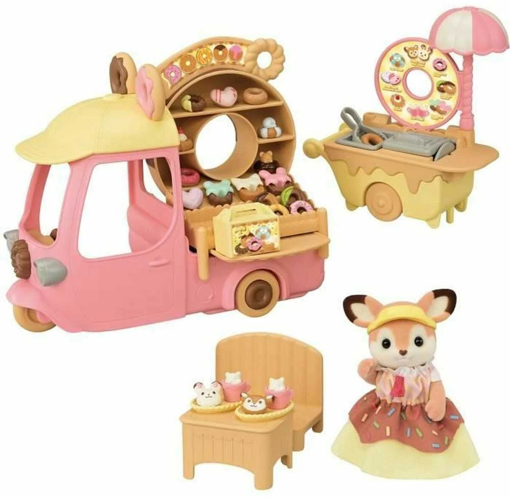 „Sylvanian Families“ – spurgų vežimėlis su padažu ir padažu – (5808)