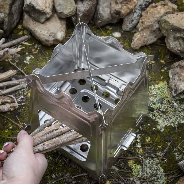 Sulankstoma plieninė stovyklavimo viryklė Flamet InnovaGoods