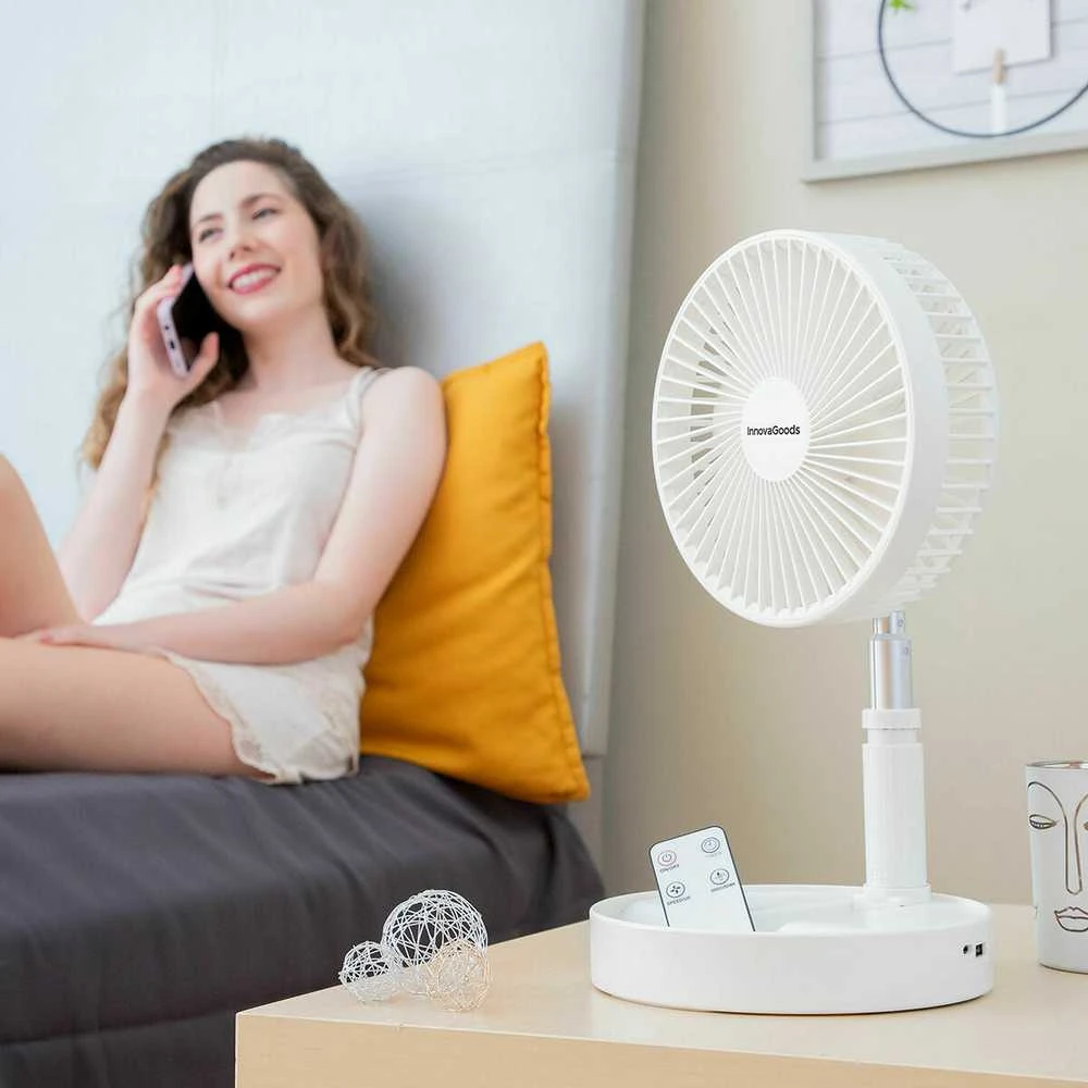 „InnovaGoods“ 3 viename sulankstomas įkraunamas ventiliatorius „Fandl“