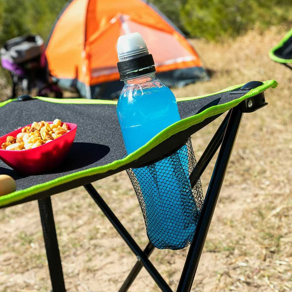 Sulankstomas tekstilinis stovyklavimo stalas su dėklu Cafolby InnovaGoods
