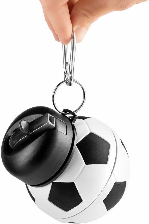 Sulankstomas vandens butelis FUTBOLAS