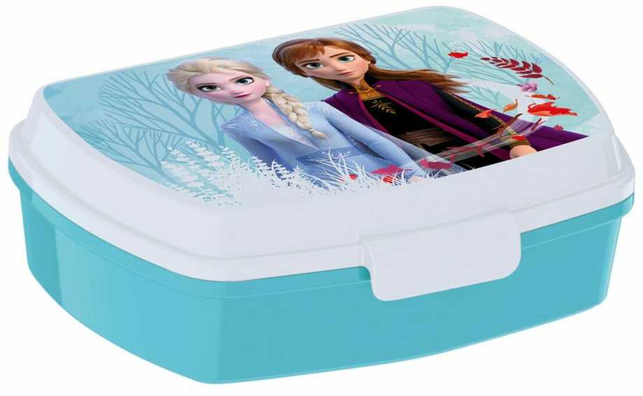 Sumuštinių dėžutė Frozen One heart Plastmasinis Melsvai žalia (17 x 5.6 x 13.3 cm)