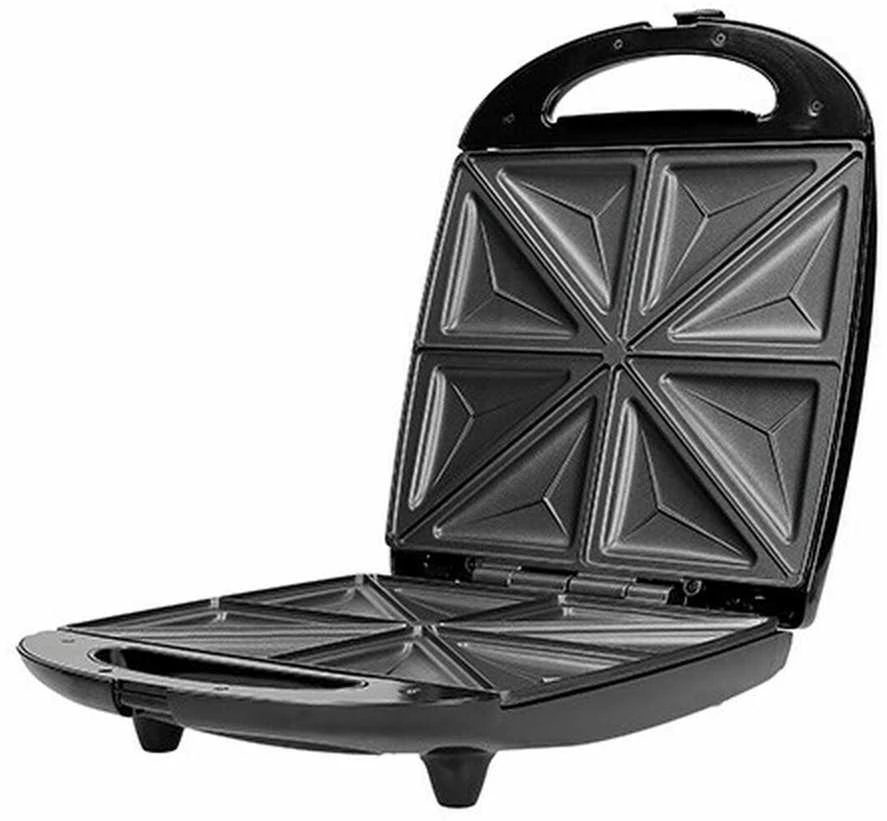 Sumuštinių keptuvas Camry | Sumuštinių keptuvė XL | CR 3023 | 1500 W | Lentelių skaičius 1 | Kepinių skaičius 4 | Juodas