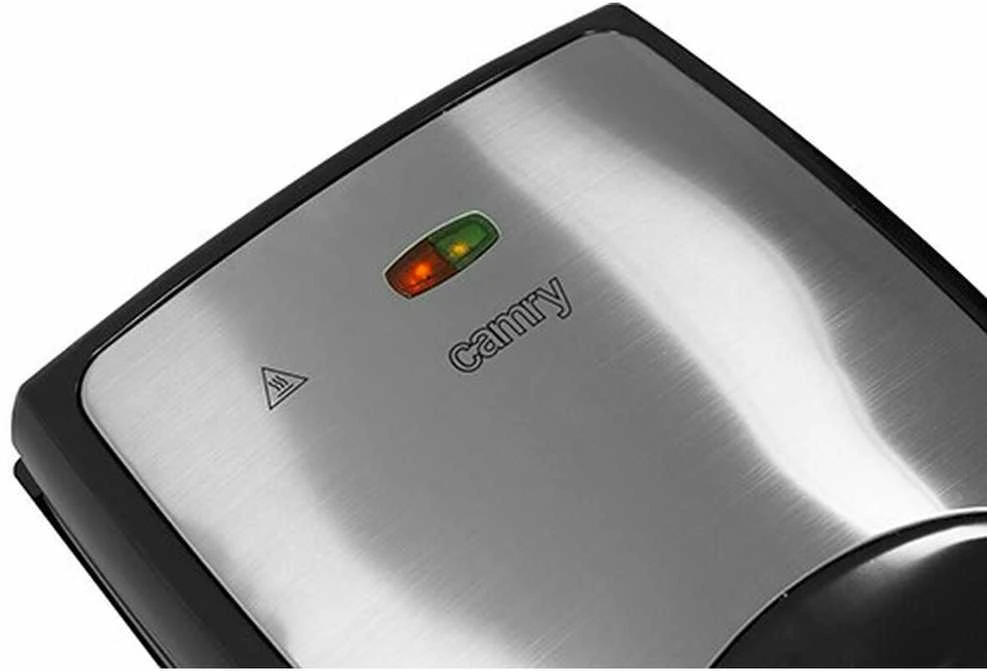 Sumuštinių keptuvas Camry | Sumuštinių keptuvė XL | CR 3023 | 1500 W | Lentelių skaičius 1 | Kepinių skaičius 4 | Juodas