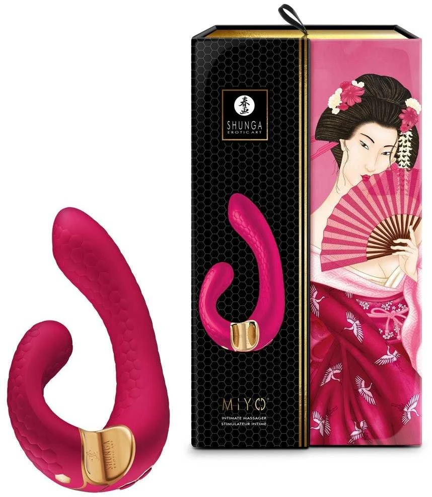 Shunga - Miyo Intimate Massager Raspberry