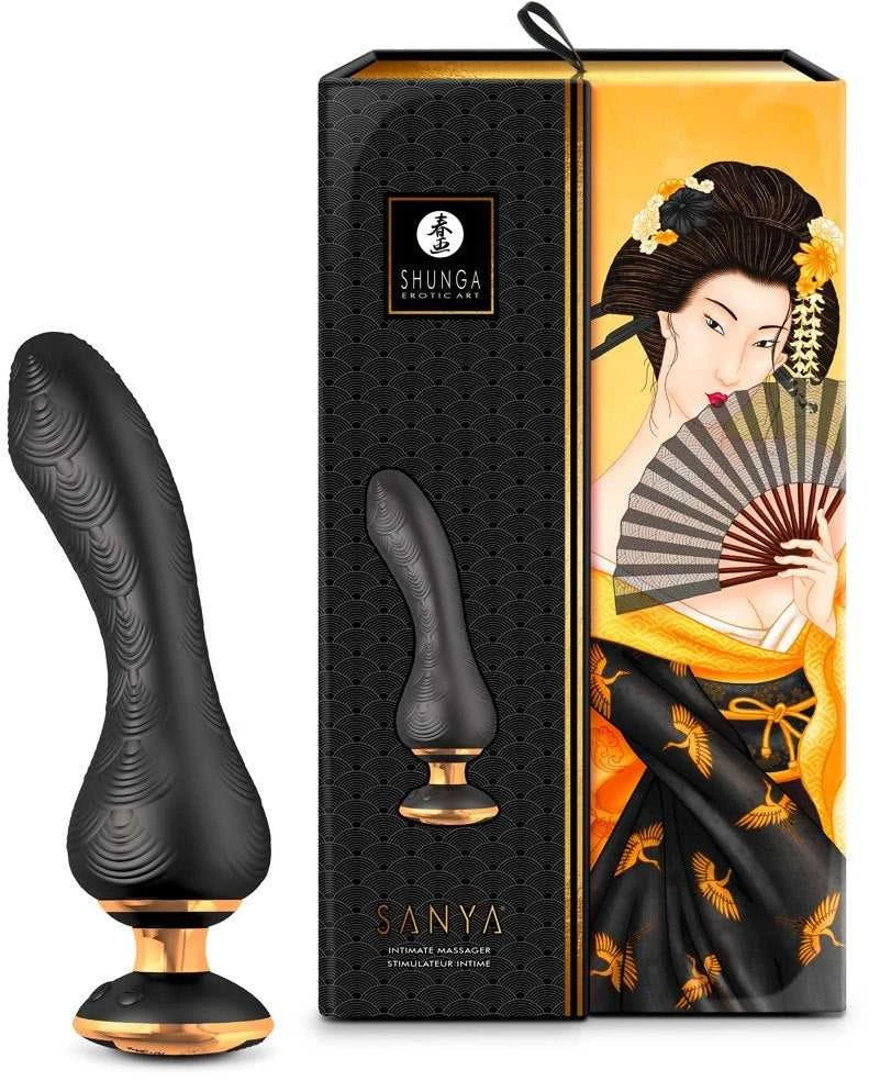 Shunga - Sanya Intimate Massager Juodas