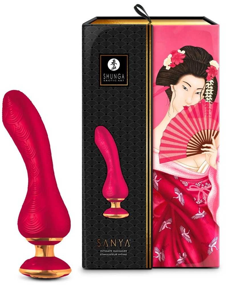 Shunga Shunga - Sanya Intimate Massager Raspberry
