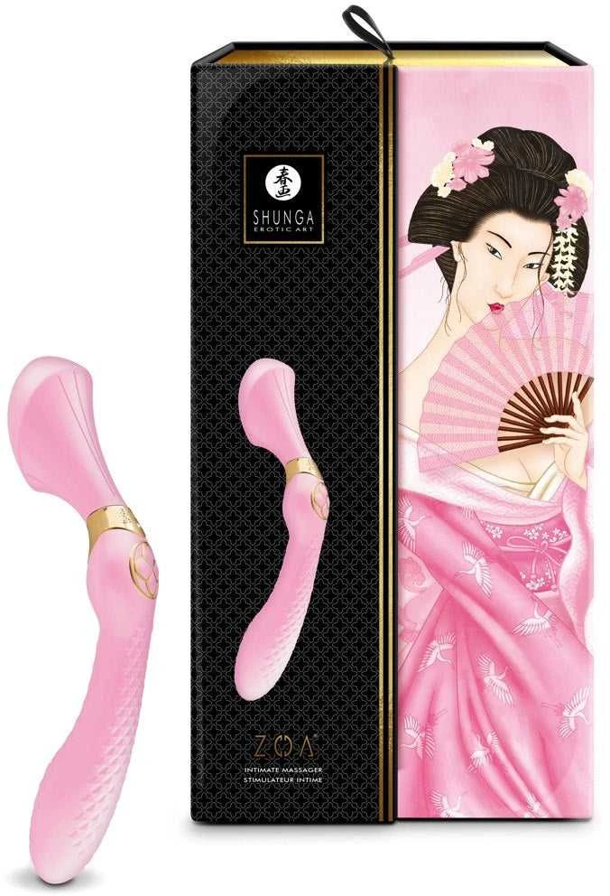 Rožinė Shunga - Zoa Intimate Massager Light Rožinė