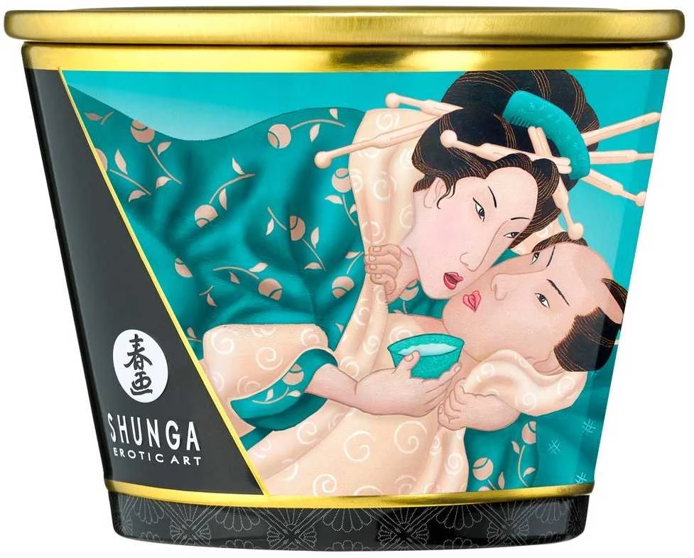 Shunga Masažinė žvakė „Sensitive“ 170 ml
