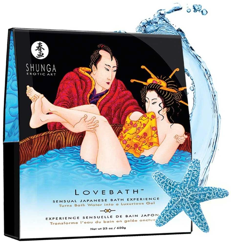Shunga - Lovebath Ocean Temptations vonios druska 650 g.