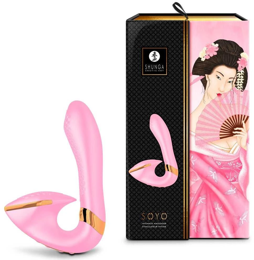 Rožinė Shunga - Soyo Intimate Massager Light Rožinė