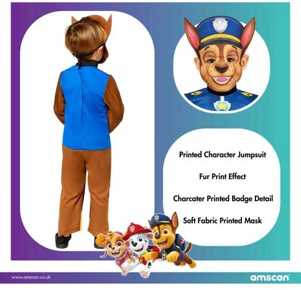Spin Master Kostiumas vaikams The Paw Patrol Chase Good