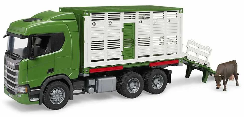 BRUDER gyvulių vežimo sunkvežimis Scania 03548