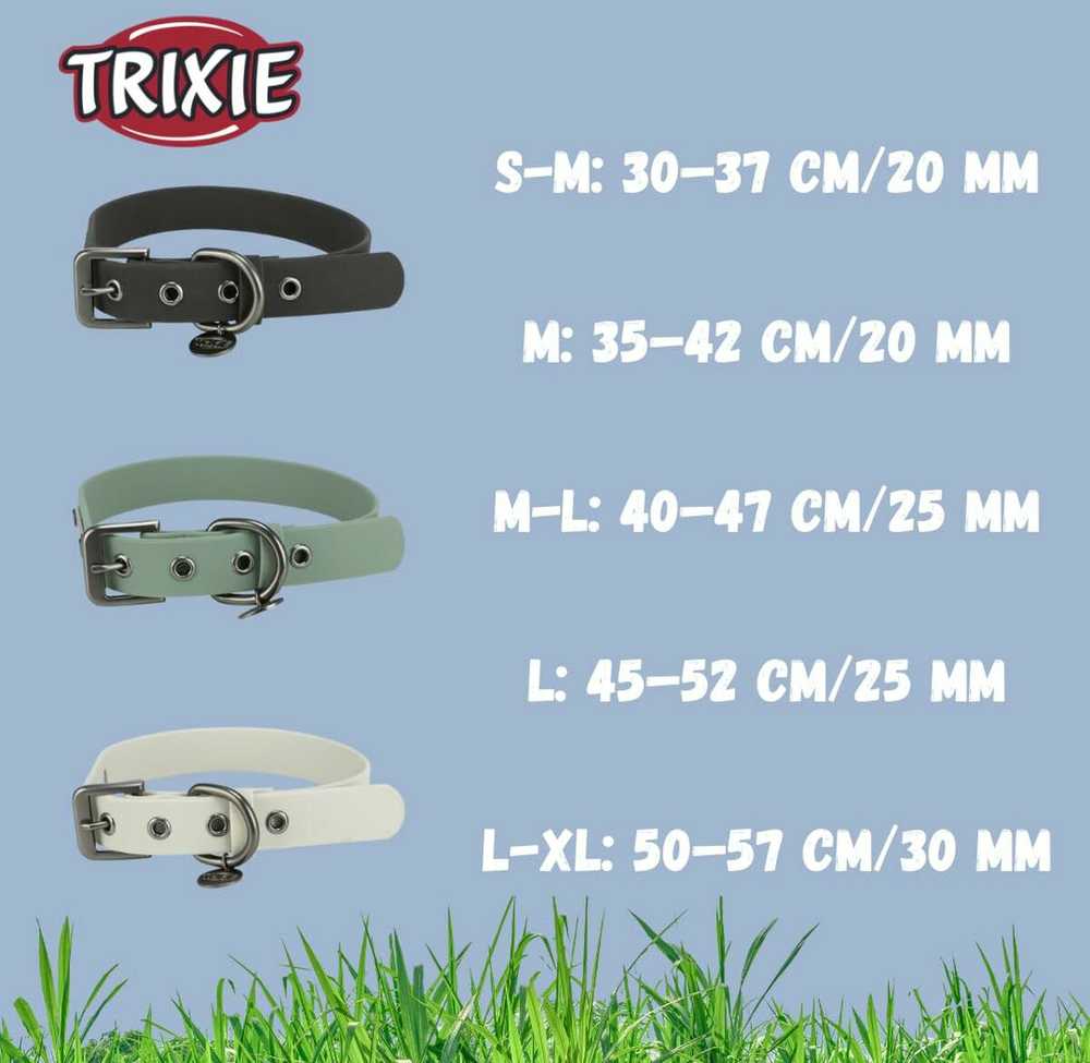 antkaklis šuniui Trixie CityStyle Juodas L/XL 50-57 cm