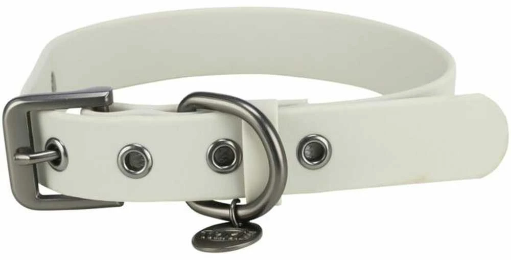TRIXIE CityStyle antkaklis, PVC, S-M: 30-37 cm/20 mm, šv. pilkas