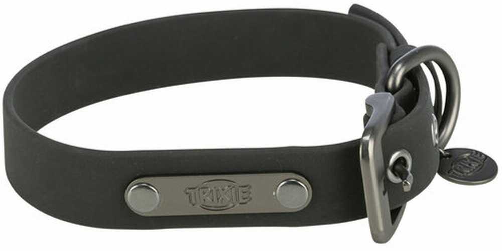 TRIXIE CityStyle antkaklis, PVC, XS-S 25-32 cm/20 mm, juodas