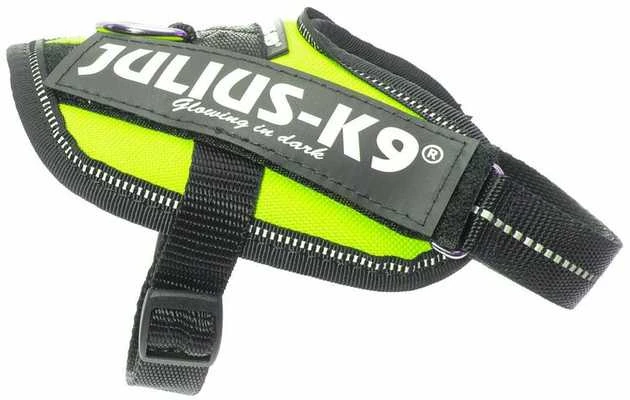 Trixie Julius-K9 IDC Baby 2 / Mini-Mini / Mini XS – S diržai - neoninė geltona