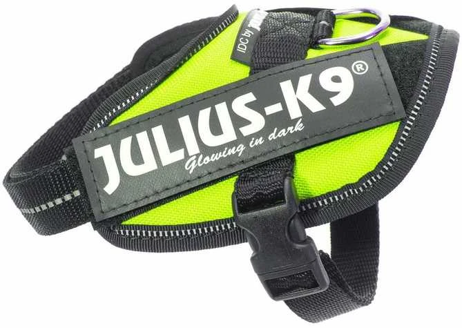 Trixie Julius-K9 IDC Baby 2 / Mini-Mini / Mini XS – S diržai - neoninė geltona