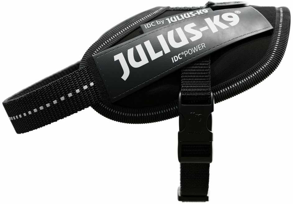 Trixie Julius-K9® IDC diržai, Baby 2 / XS – S: 33–45 cm / 18 mm, juodi