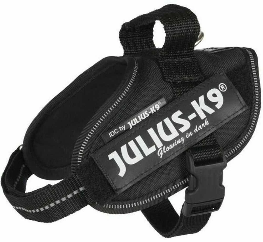 Trixie Julius-K9 IDC Baby 2 / Mini-Mini / Mini S diržai - juodi