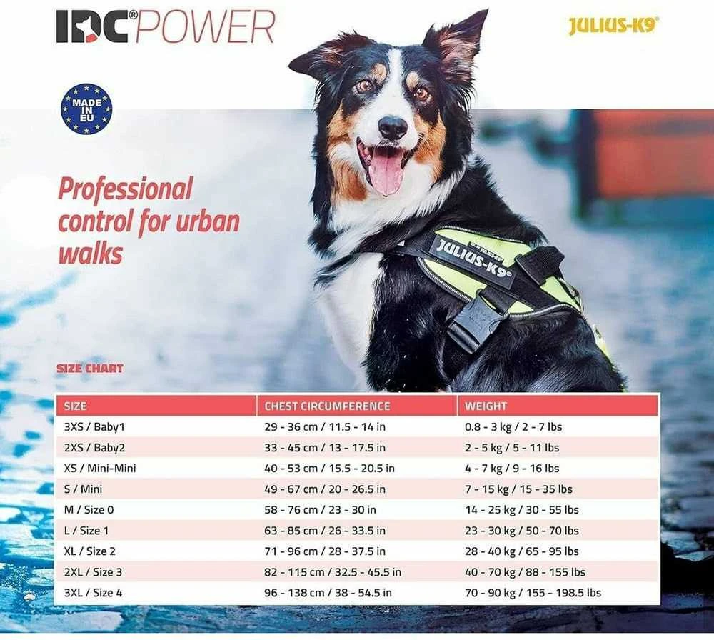Trixie Šeivamedžio diržai Julius-K9® IDC 2XL/3 (82-115 cm), 50 mm, antracito