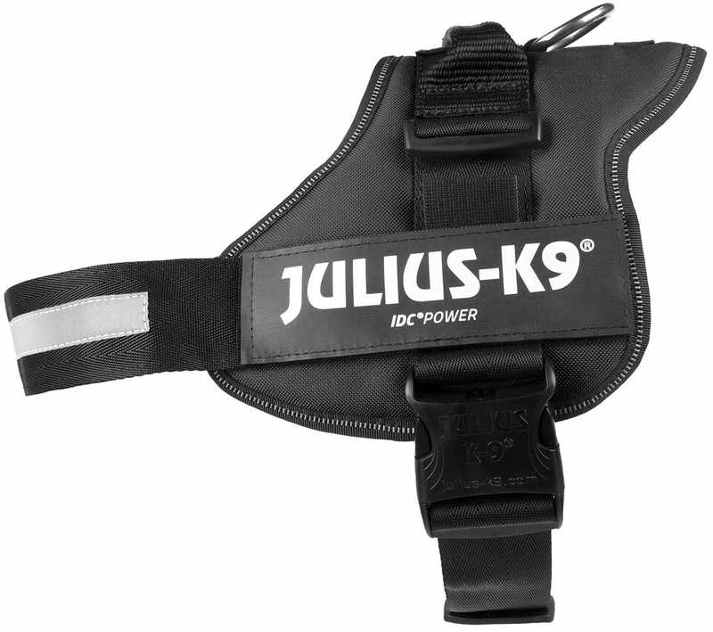 Trixie Julius K9® Petnešos, XL/2: 71–96 cm/50 mm, juodos